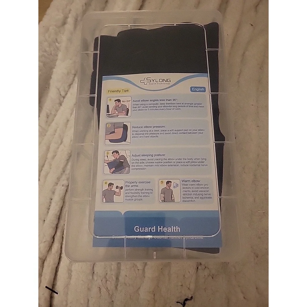 Cubital Tunnel Syndrome Elbow Brace Ulnar‎ Nerve Splint Immobilizer Adj. Support